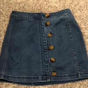 Jean skirt